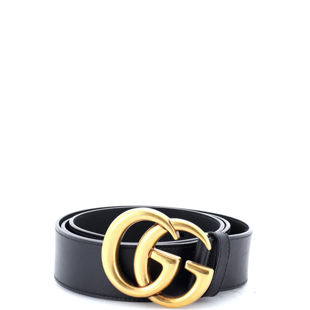 GG Marmont Belt Leather Wide - Deep Luxury