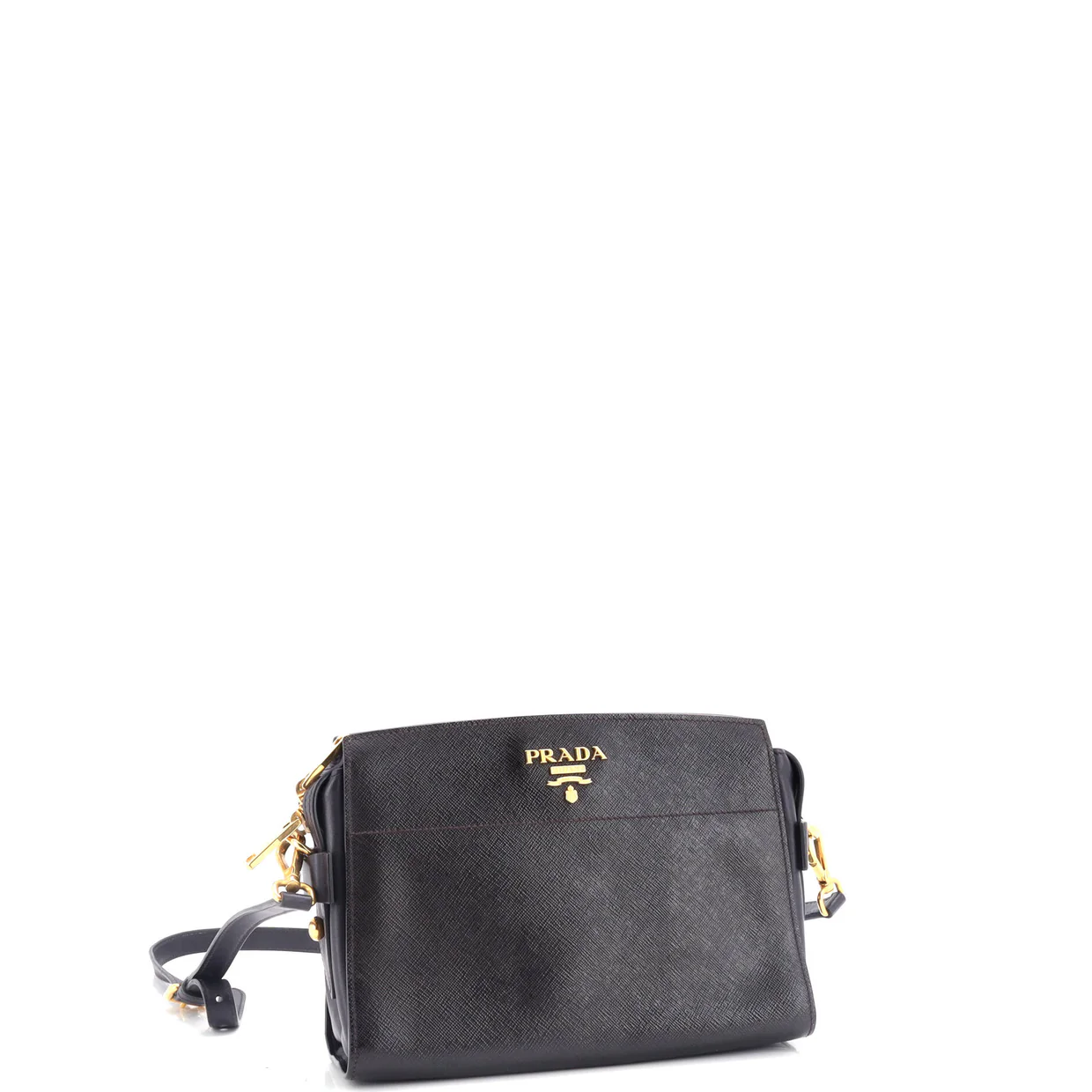 Bibliotheque Crossbody Saffiano Leather - Deep Luxury