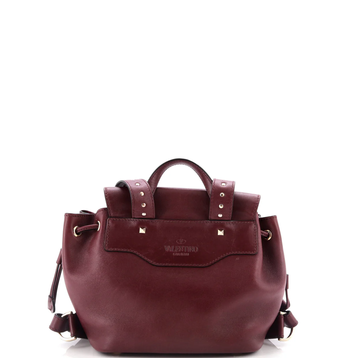 Demilune Drawstring Backpack Leather - Deep Luxury