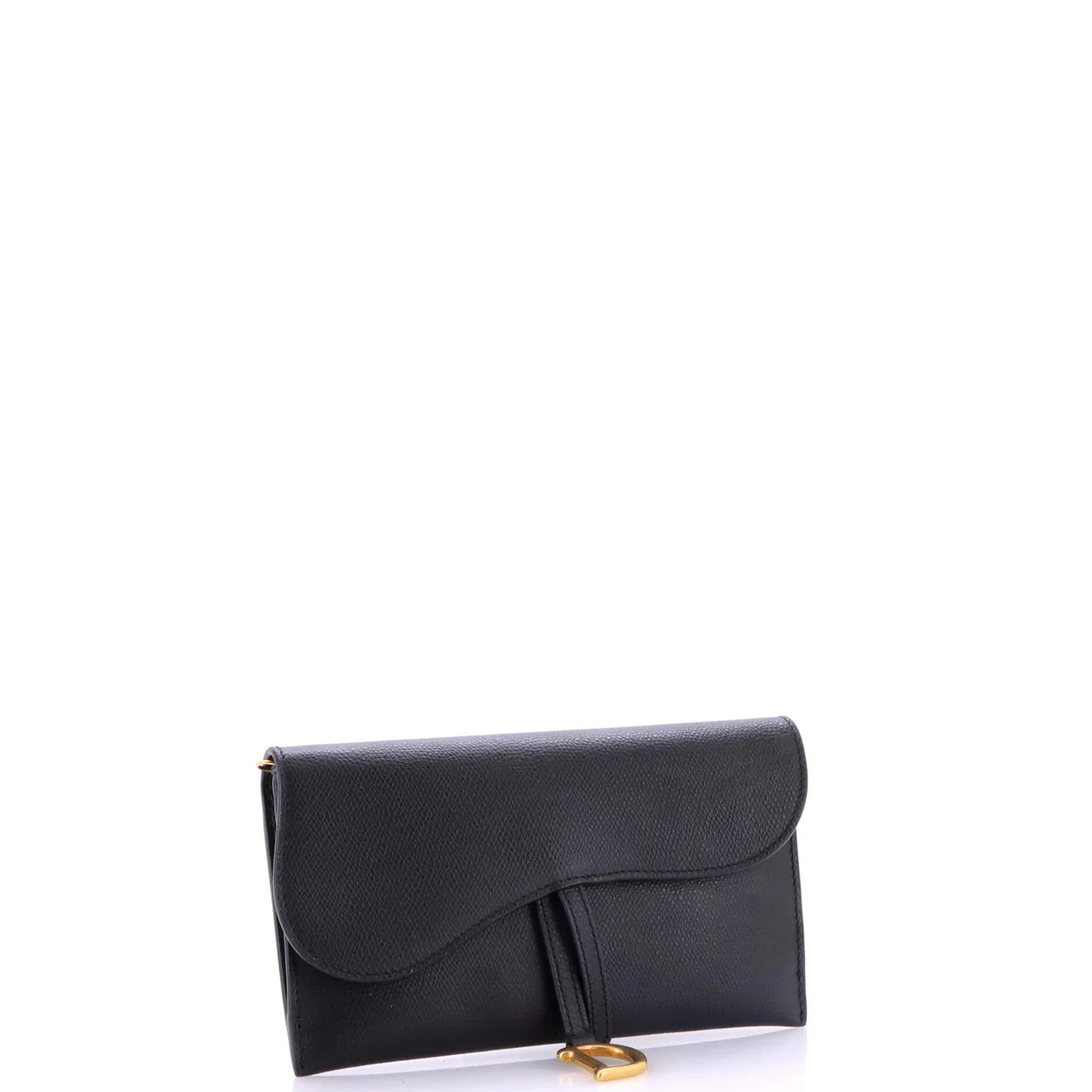Saddle Chain Wallet Leather - Deep Luxury