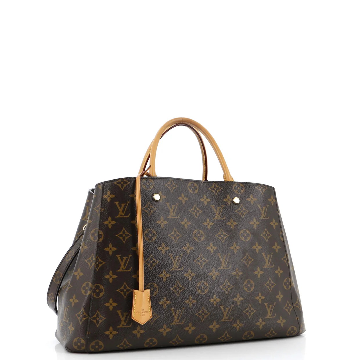 Montaigne Handbag Monogram Canvas GM - Deep Luxury