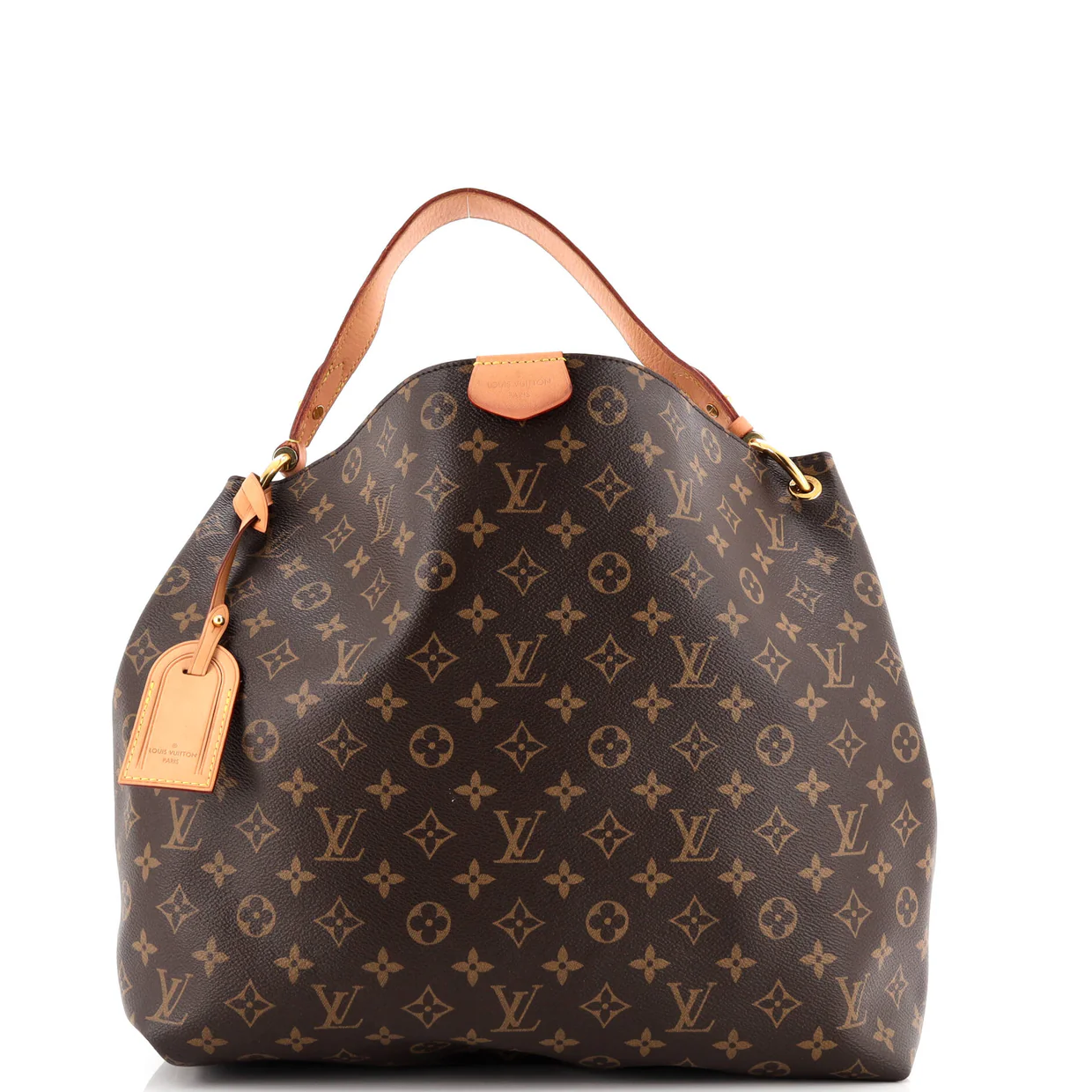 Graceful Handbag Monogram Canvas MM - Deep Luxury