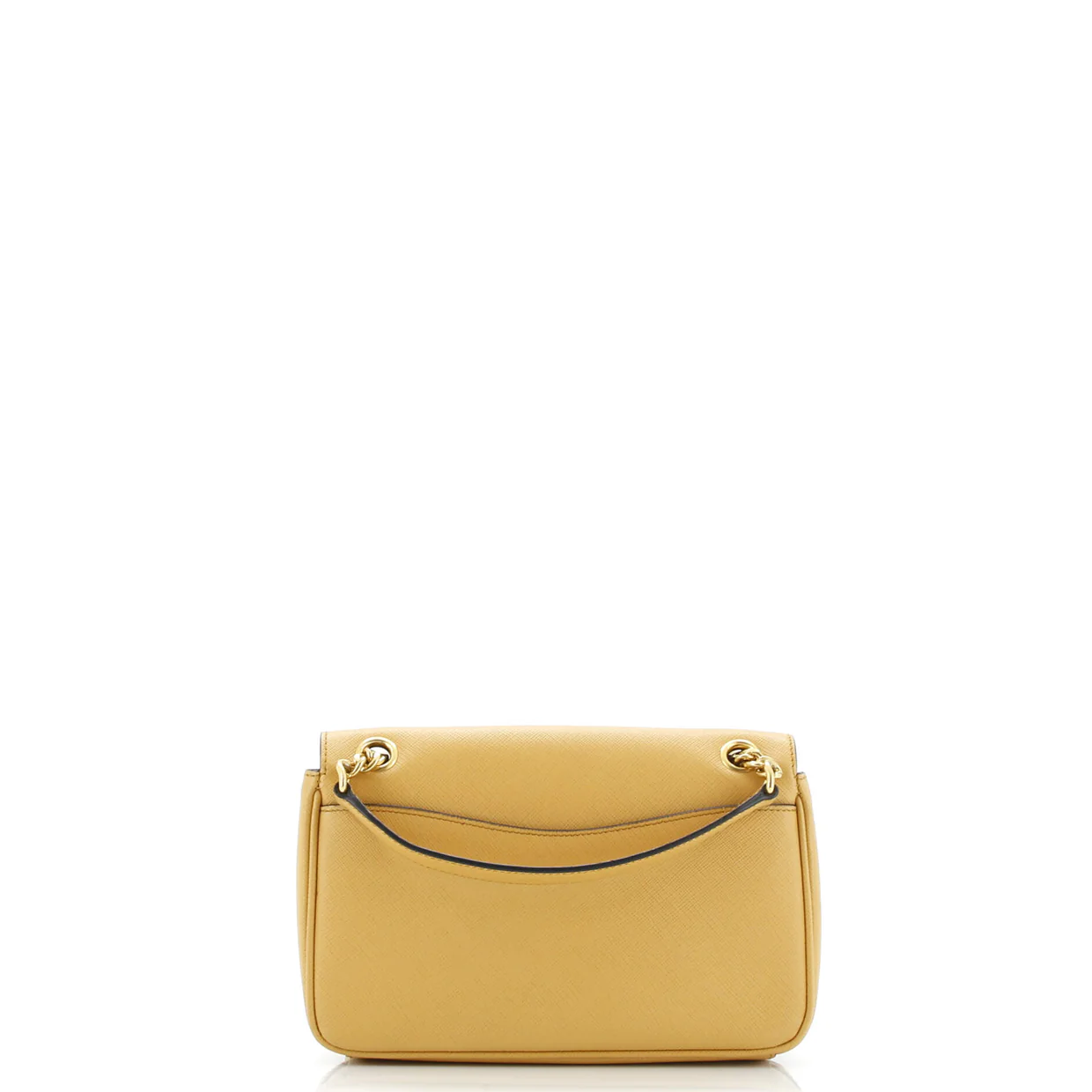 Pattina Flap Shoulder Bag Saffiano Leather Small - Deep Luxury