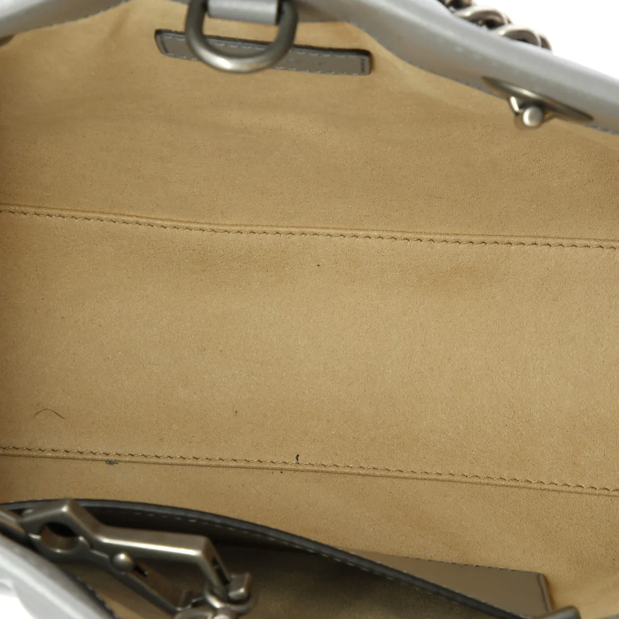 GG Marmont Aria Chain Shopping Tote Mixed Matelasse Leather Small - Deep Luxury