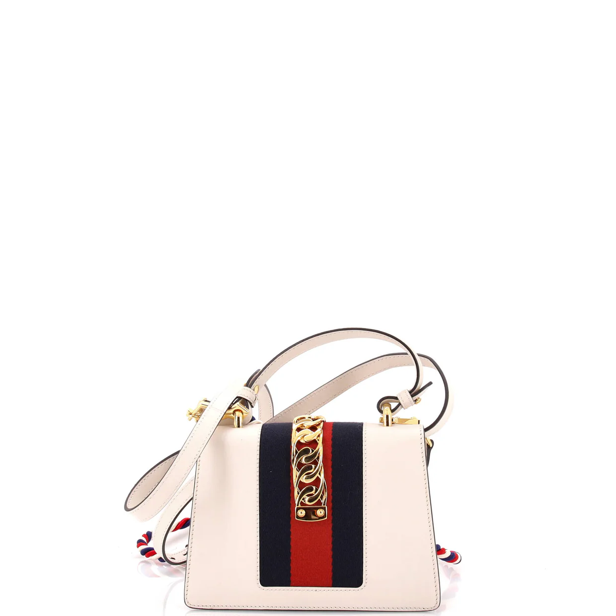 Sylvie Top Handle Bag Embroidered Leather Mini - Deep Luxury