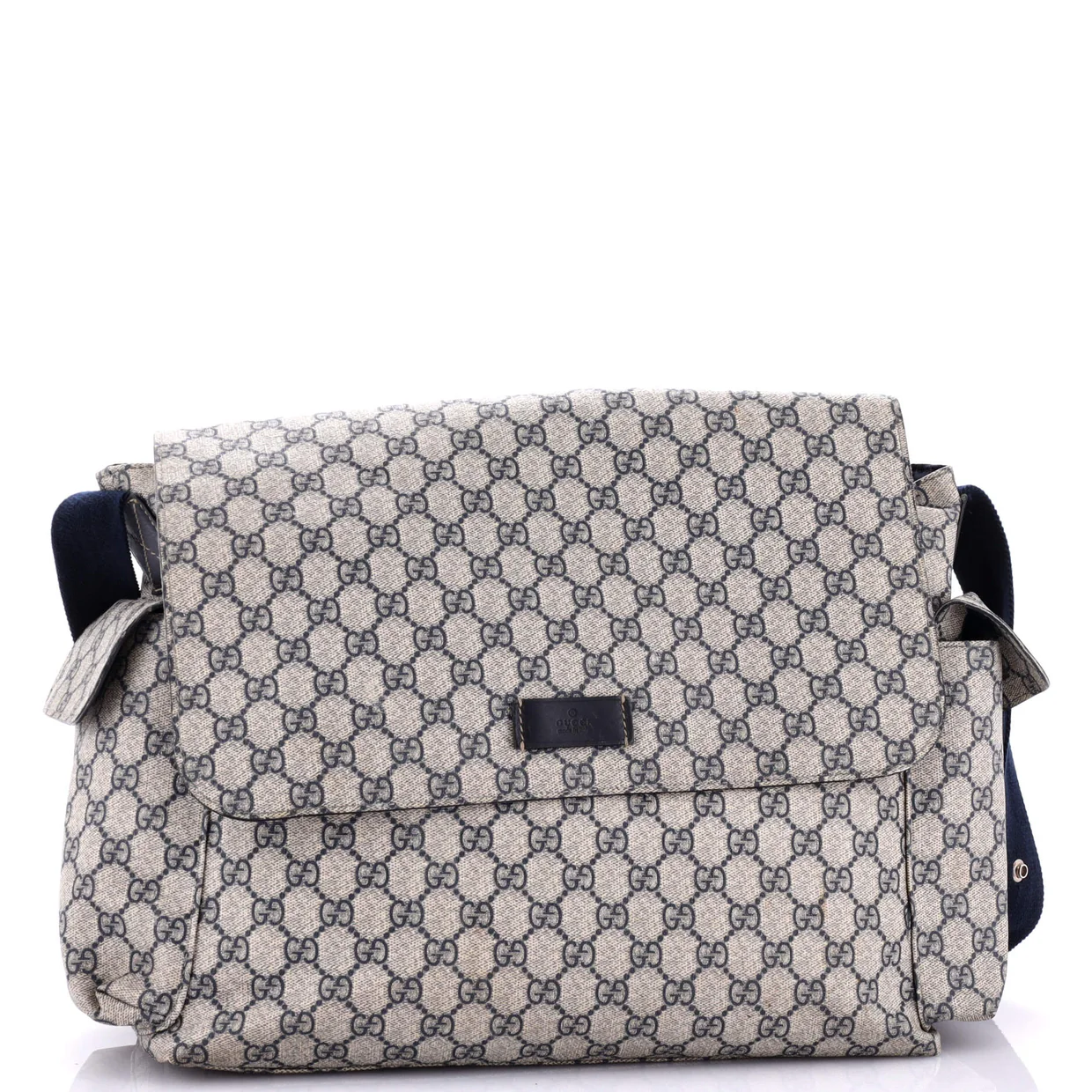 Diaper Bag GG Coated Canvas - Deep Luxury