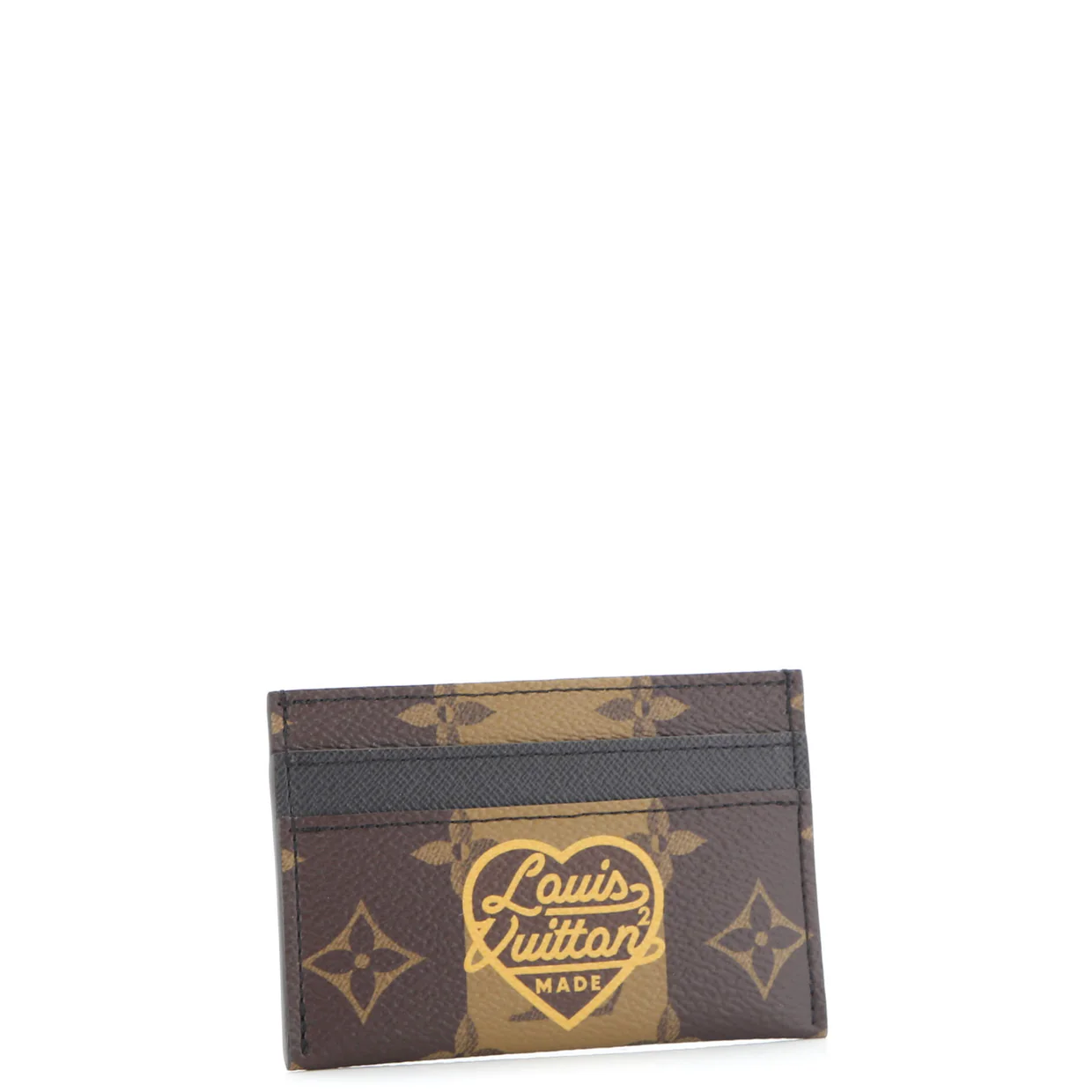 Nigo Double Card Holder Limited Edition Stripes Monogram Canvas - Deep Luxury