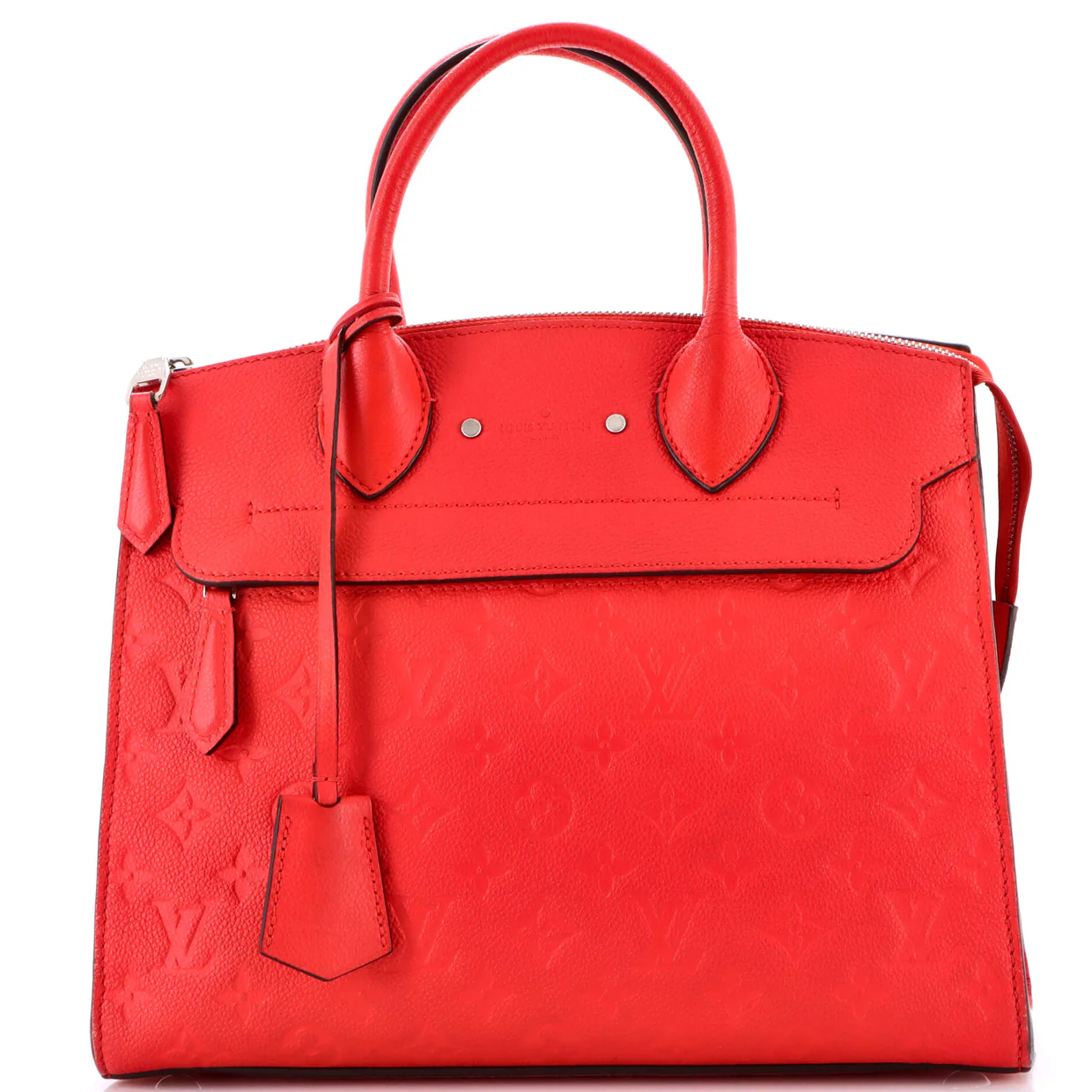 Vaneau Handbag Epi Leather MM - Deep Luxury