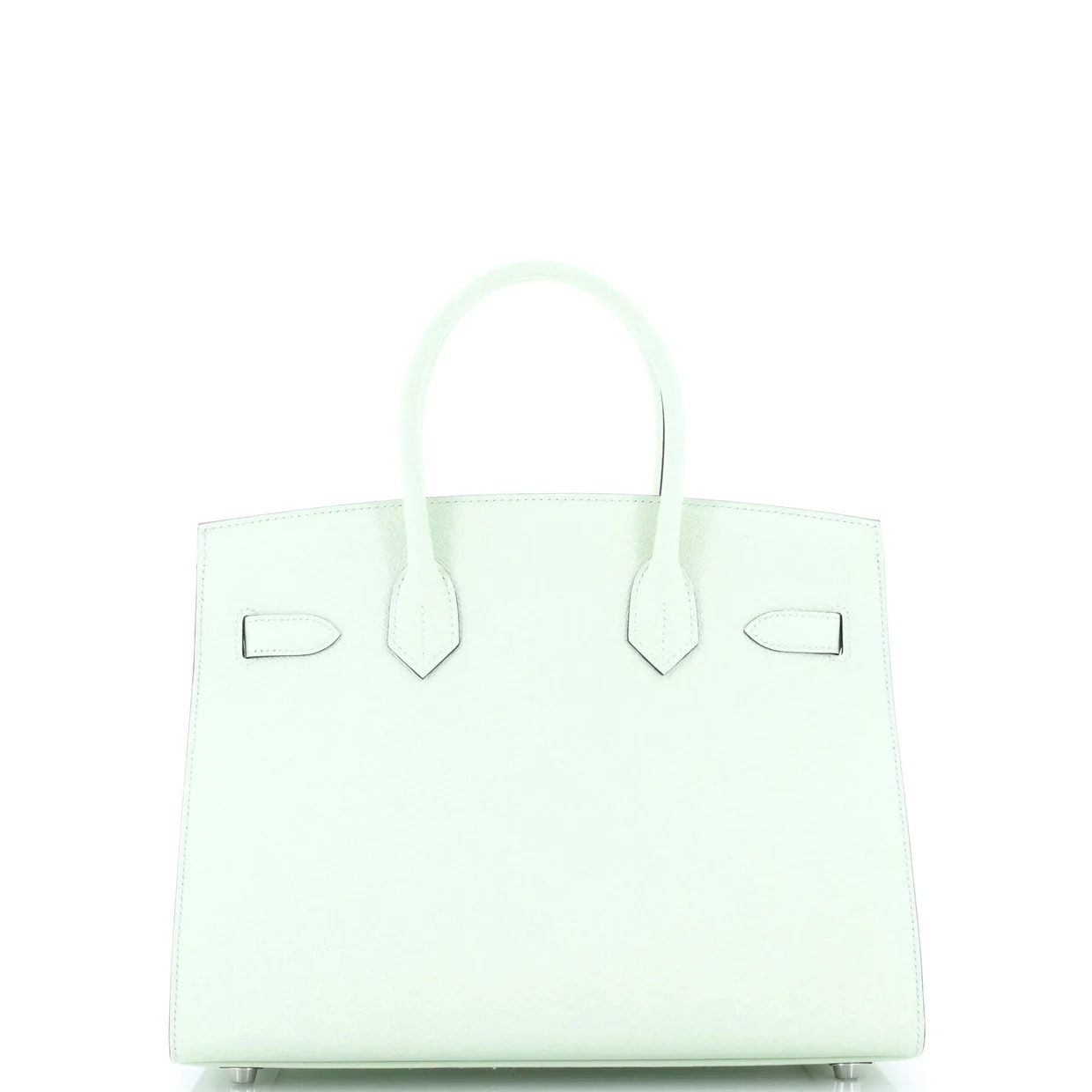 Birkin Sellier Bag Vert Fizz Epsom with Palladium Hardware 30 - Deep Luxury