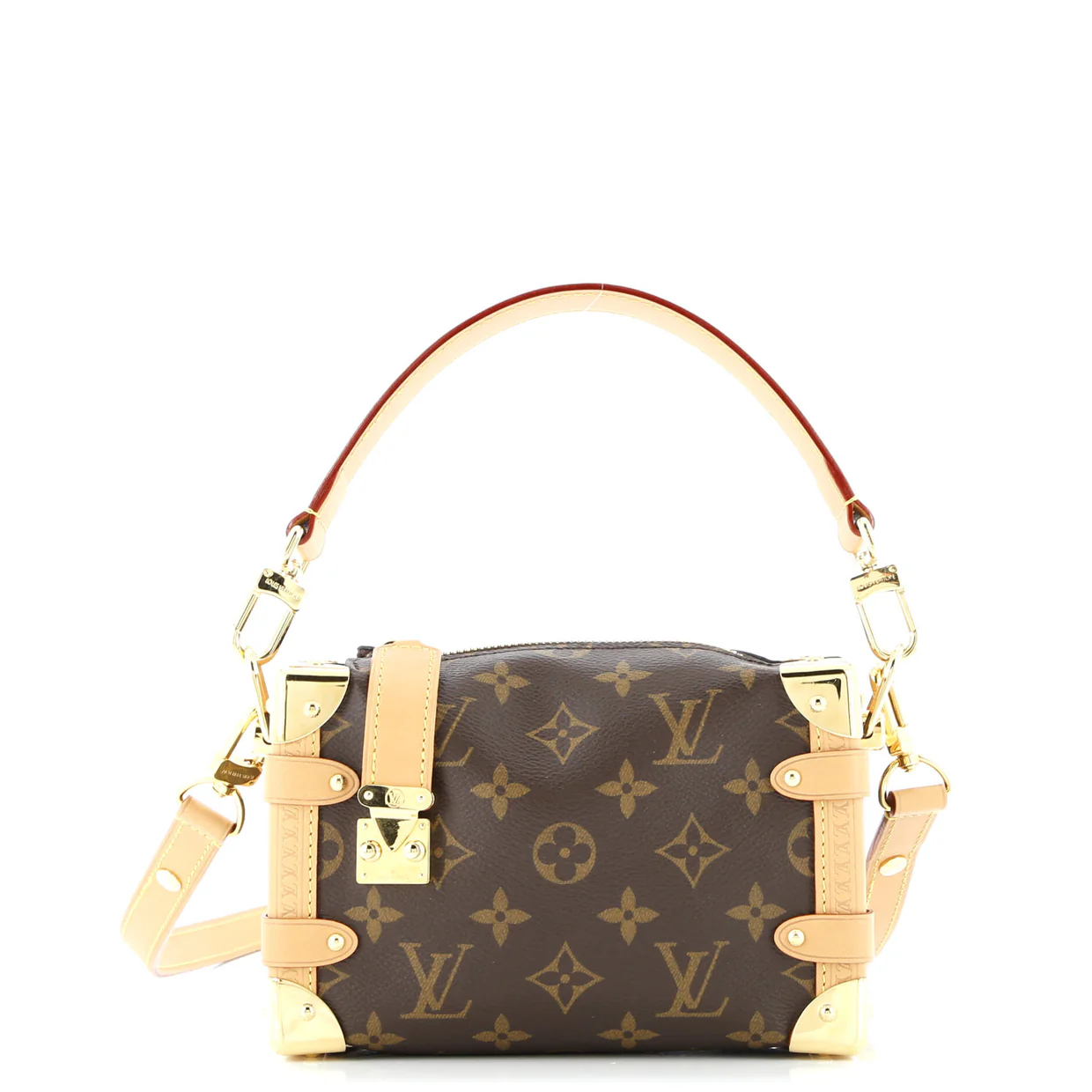 Side Trunk Handbag Monogram Canvas PM - Deep Luxury