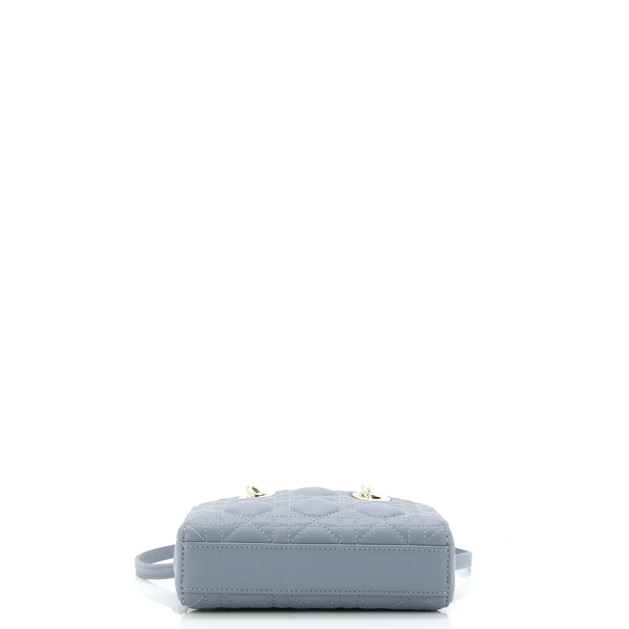 Lady D-Joy Bag Cannage Quilt Lambskin Micro - Deep Luxury