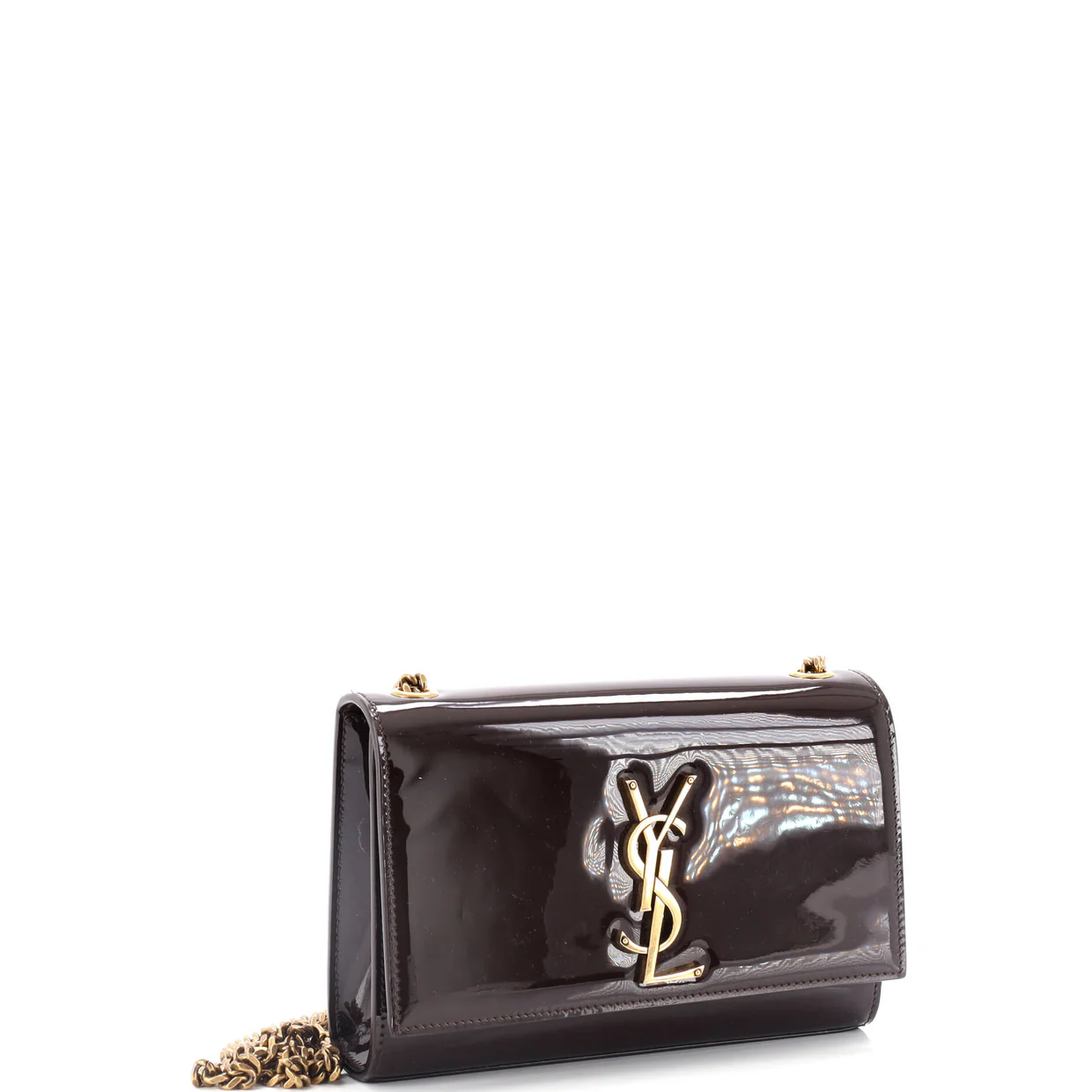 Classic Monogram Crossbody Bag Patent Small - Deep Luxury