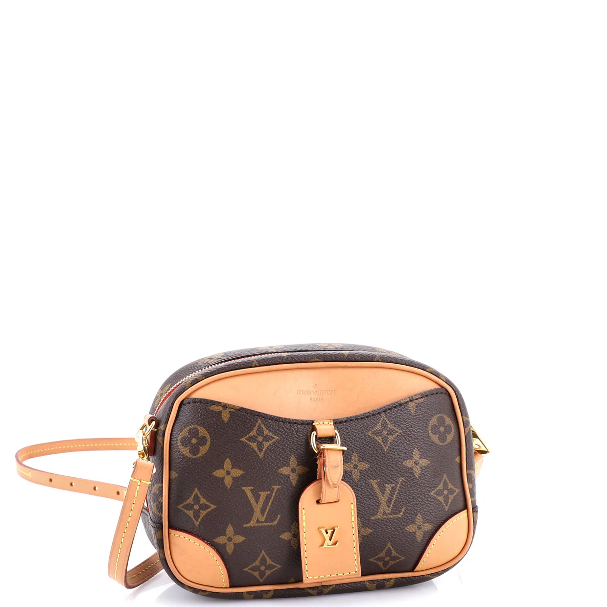 Deauville Handbag Monogram Canvas Mini - Deep Luxury