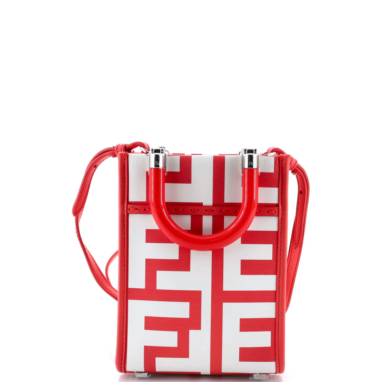 x Marc Jacobs Sunshine Shopper Tote Printed Leather Mini - Deep Luxury