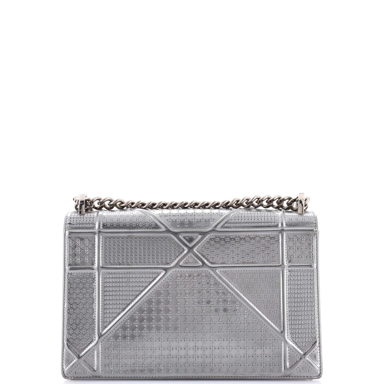 Diorama Flap Bag Cannage Embossed Calfskin Small - Deep Luxury