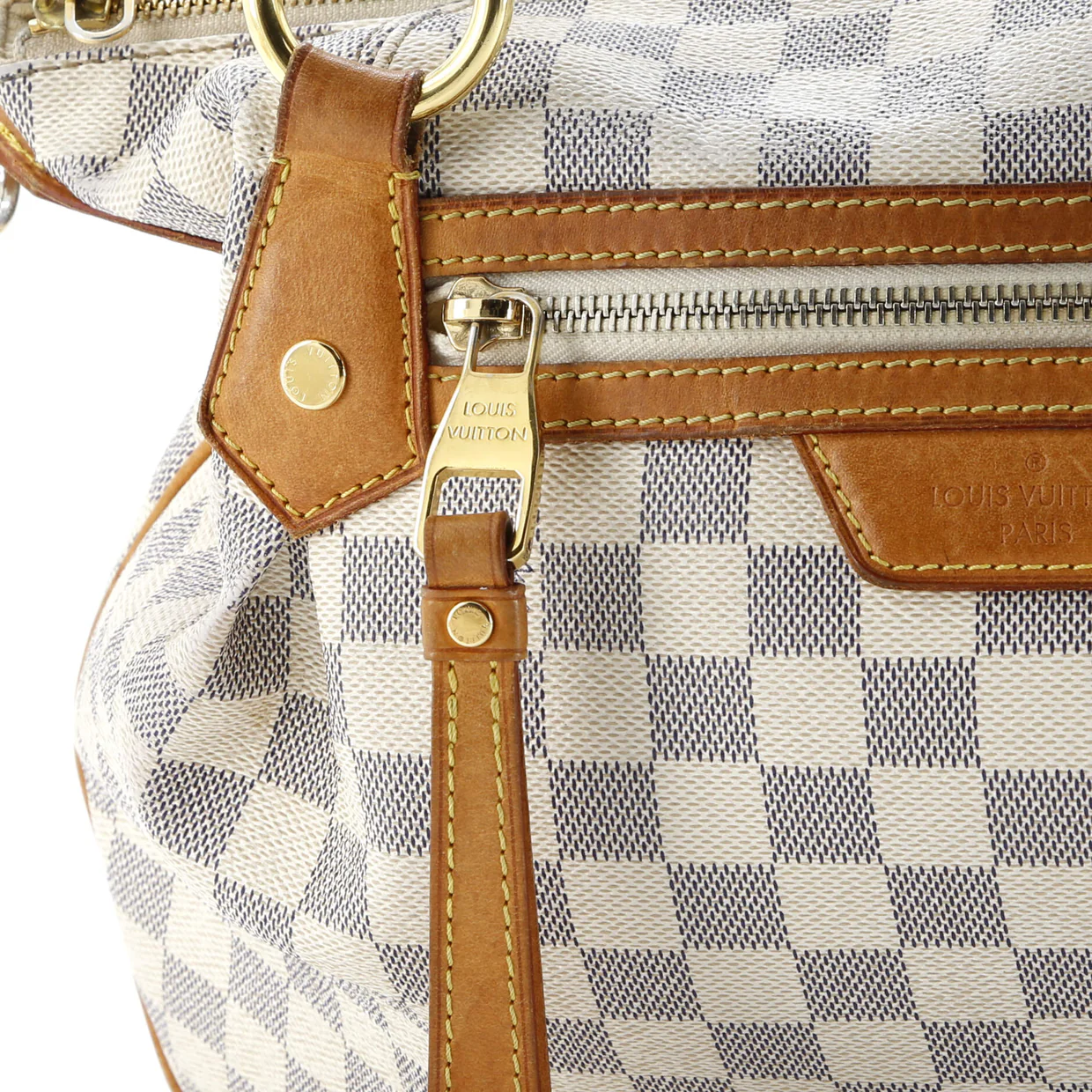 Evora Handbag Damier GM - Deep Luxury