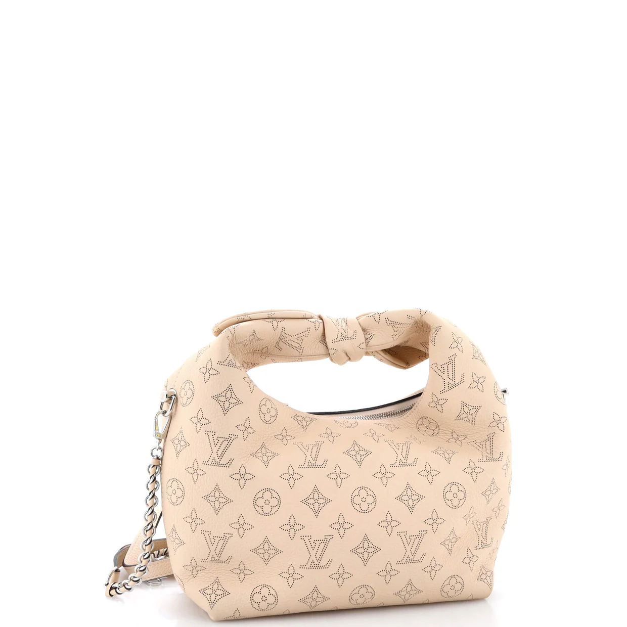 Why Knot Shoulder Bag Mahina Leather PM - Deep Luxury