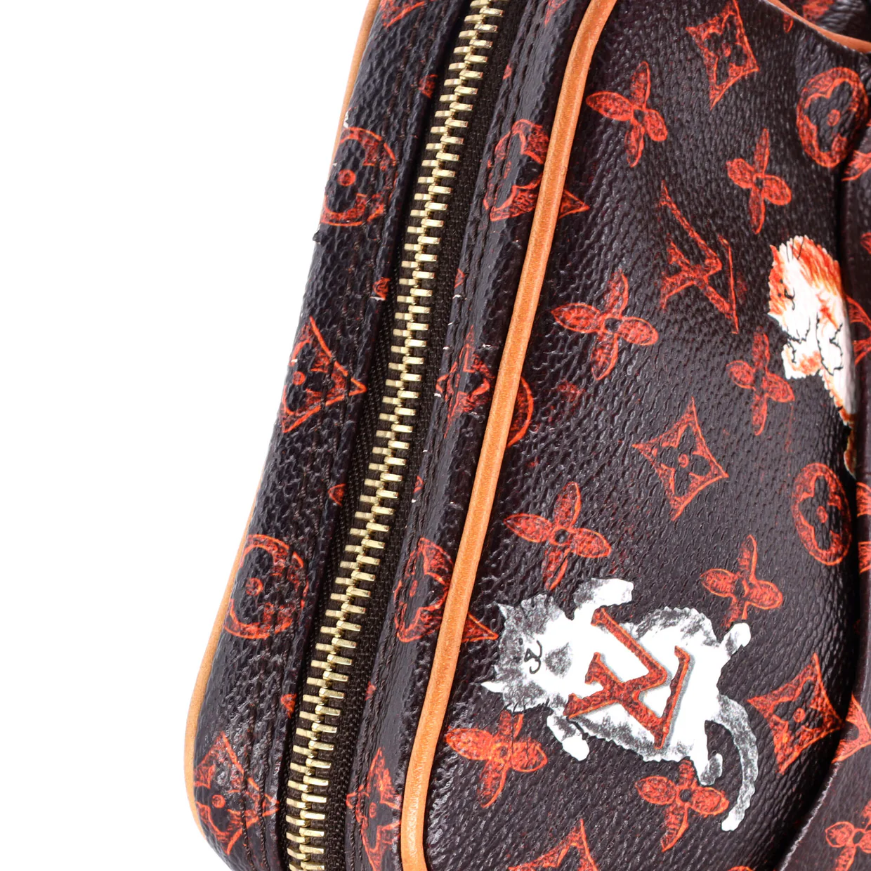 Paname Bag Limited Edition Grace Coddington Catogram Canvas MM - Deep Luxury