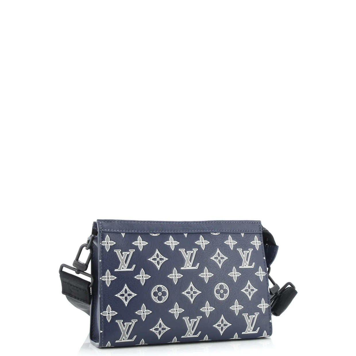 Gaston Wearable Wallet Monogram Shadow Leather - Deep Luxury