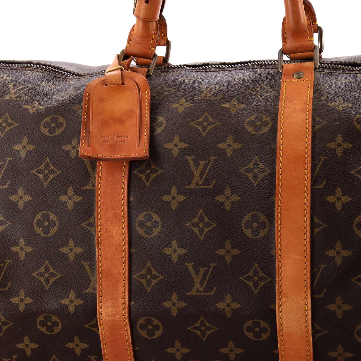Keepall Bandouliere Bag Monogram Canvas 55 - Deep Luxury