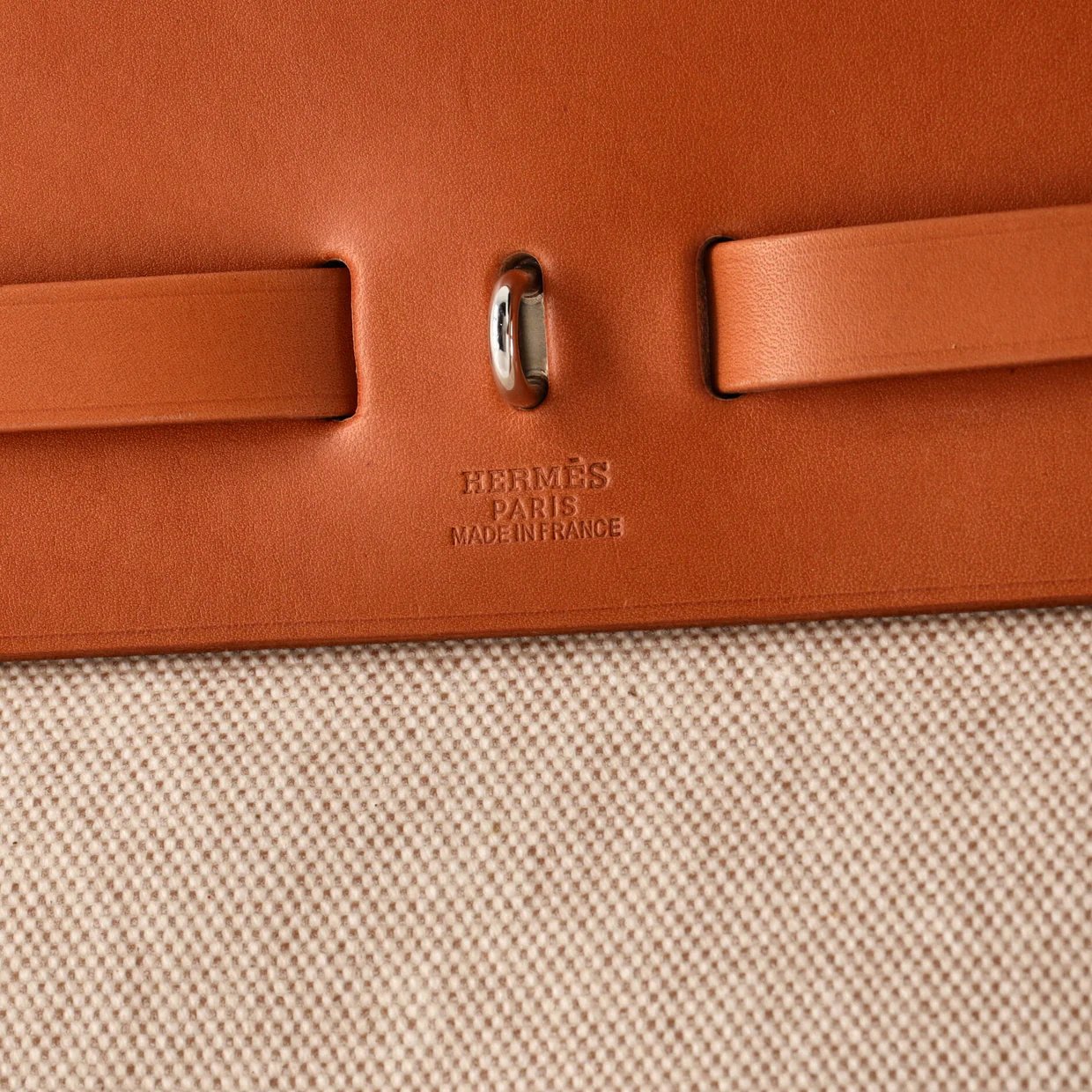 Herbag Toile and Leather MM - Deep Luxury