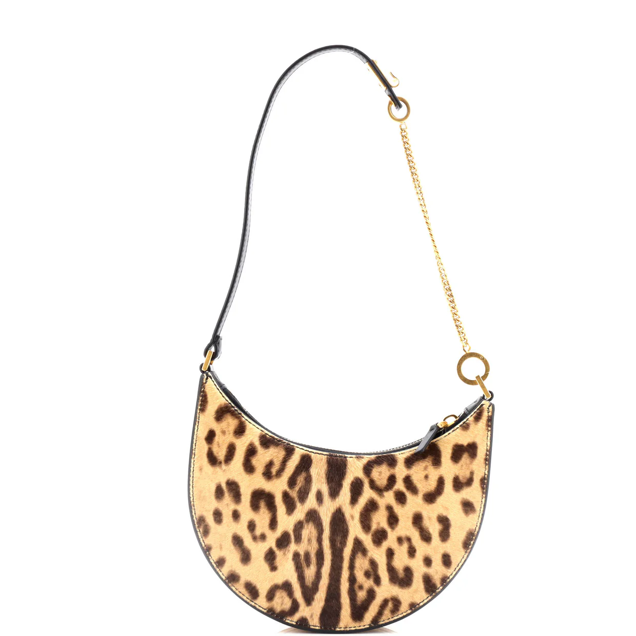 VLogo Hobo Printed Calf Hair Mini - Deep Luxury