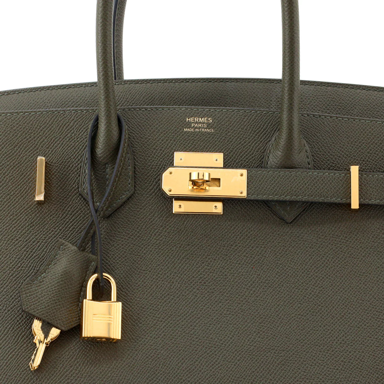 Birkin Sellier Bag Vert Maquis Epsom with Gold Hardware 30 - Deep Luxury