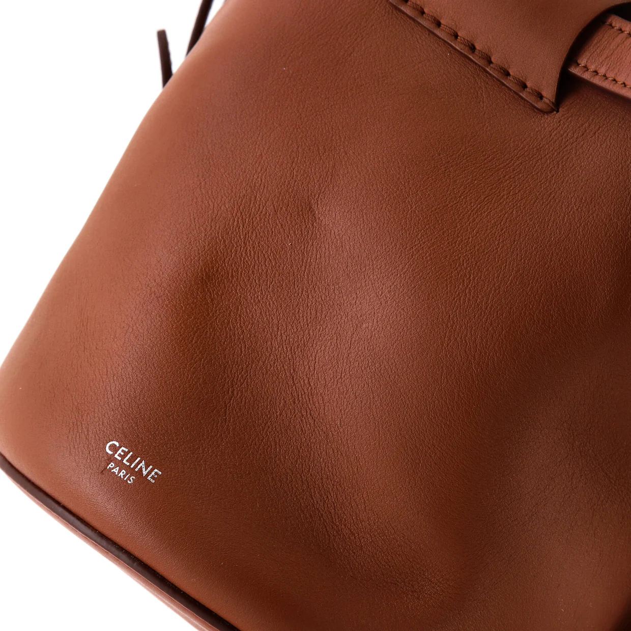 Big Bag Bucket Leather Nano - Deep Luxury