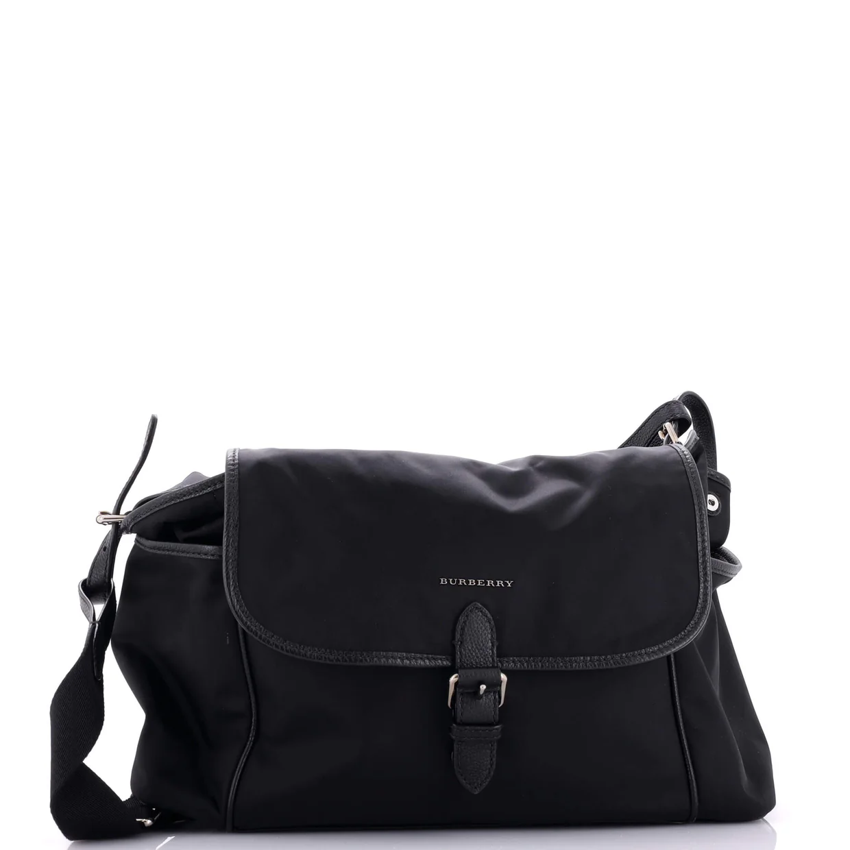 Flap Top Diaper Bag Nylon - Deep Luxury