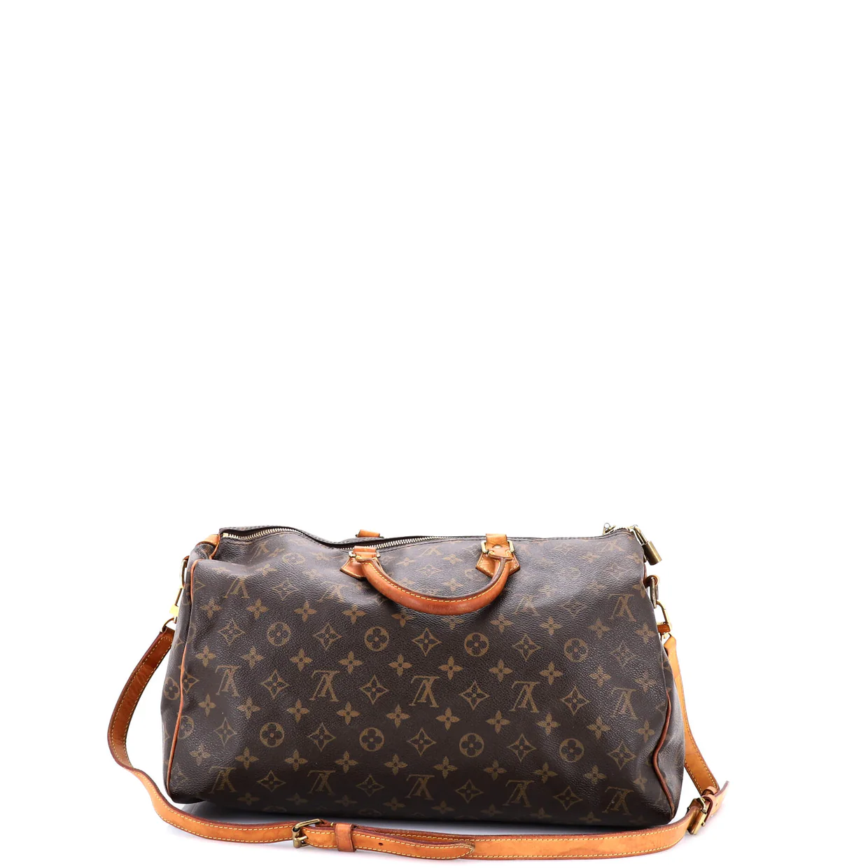 Speedy Bandouliere Bag Monogram Canvas 40 - Deep Luxury