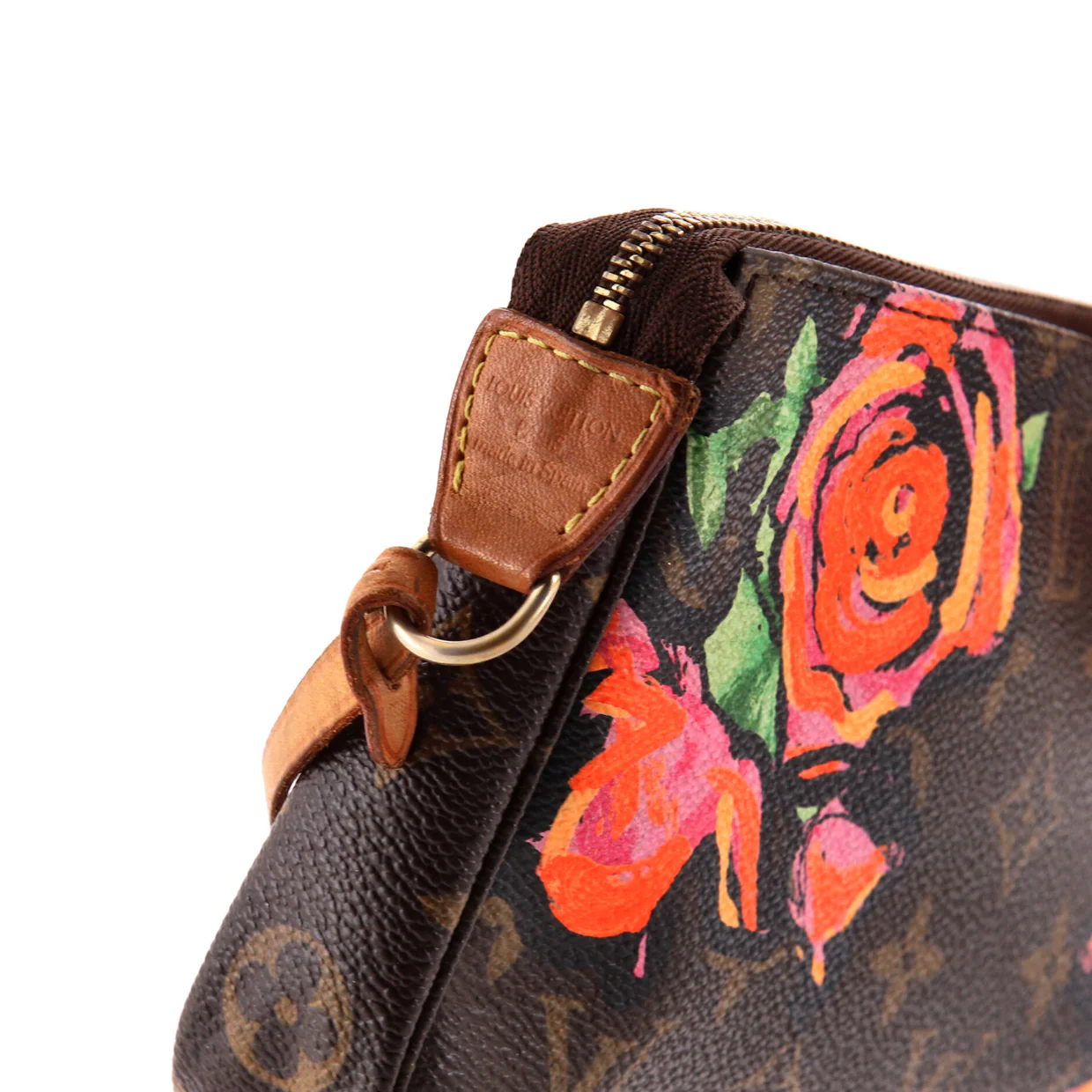 Pochette Accessoires Limited Edition Monogram Roses - Deep Luxury