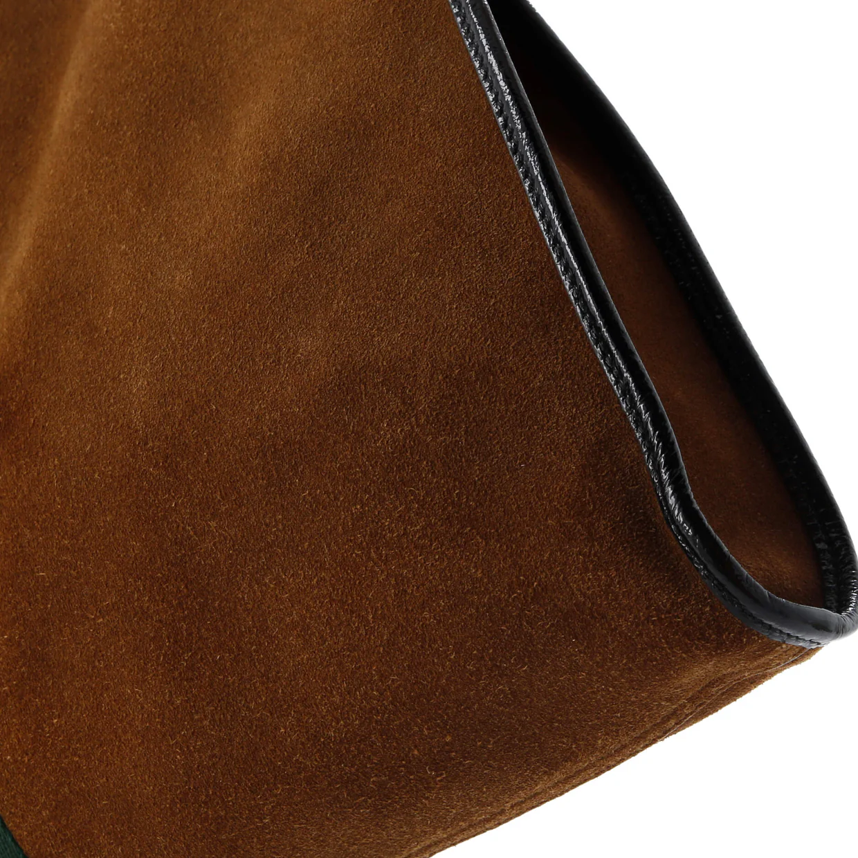 Rajah Chain Tote Suede Large - Deep Luxury