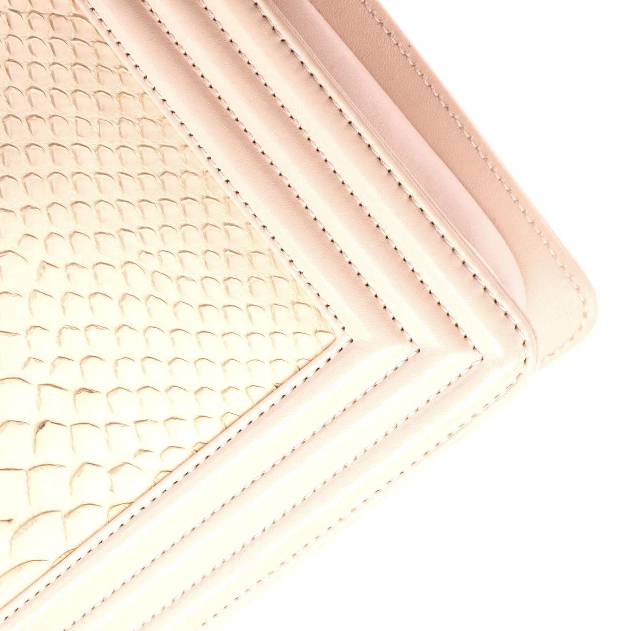 Boy Flap Bag Python Old Medium - Deep Luxury