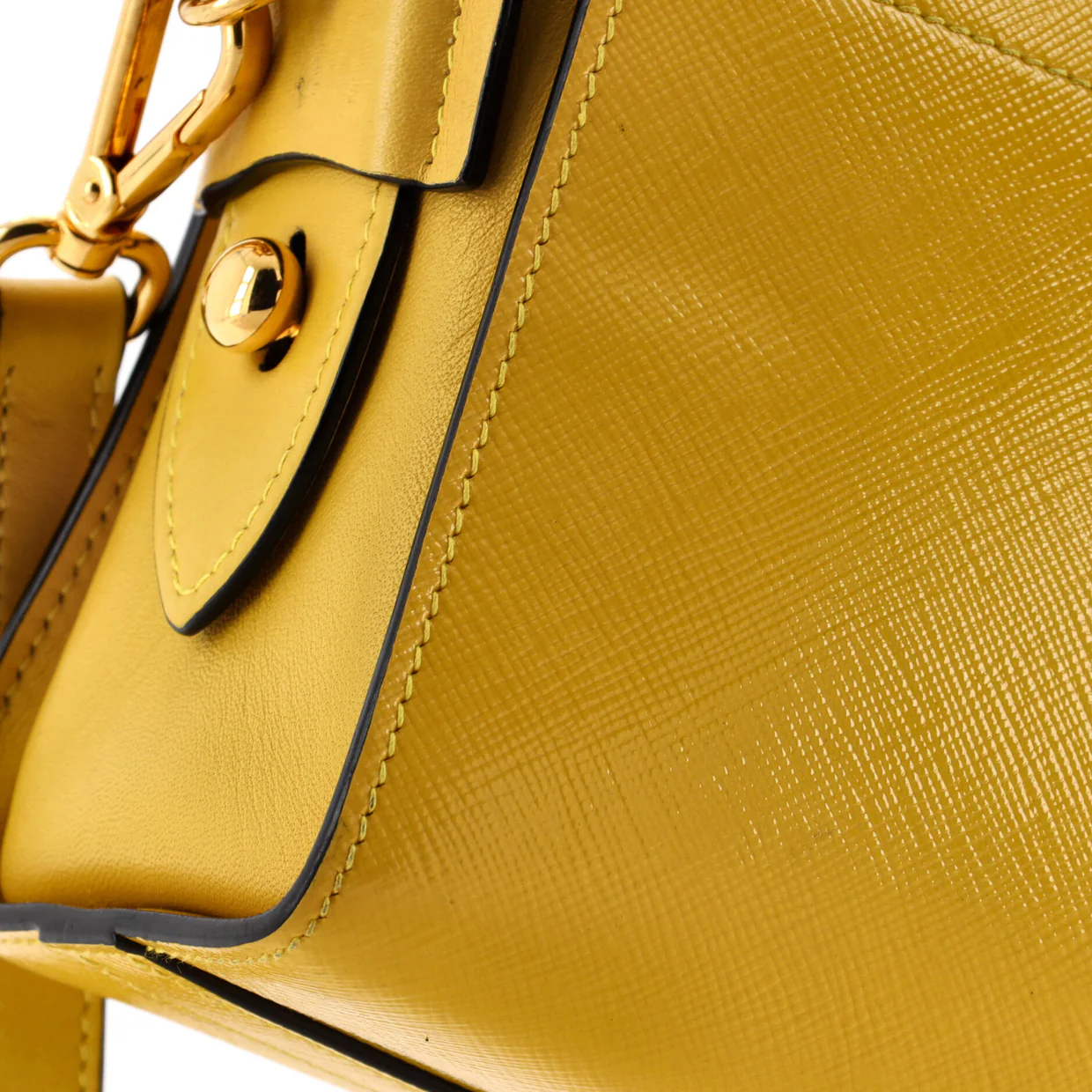 Bibliotheque Crossbody Saffiano Leather - Deep Luxury
