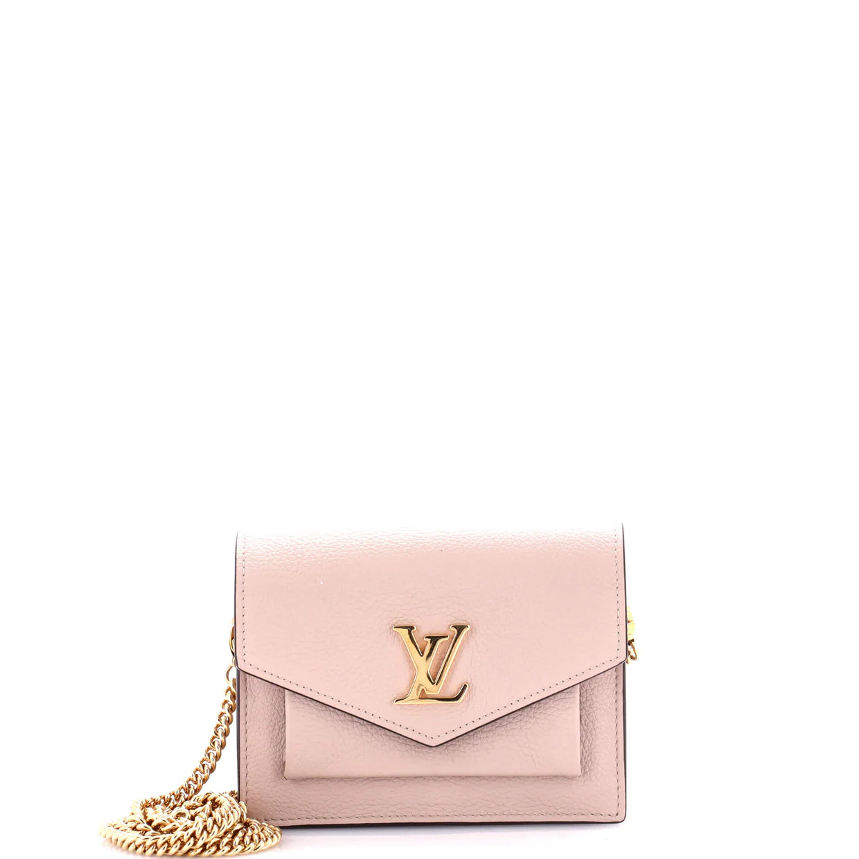 Mylockme Chain Pochette Leather Mini - Deep Luxury