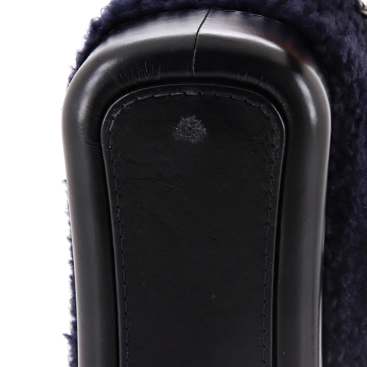 Gabrielle Hobo Shearling and Leather Small - Deep Luxury