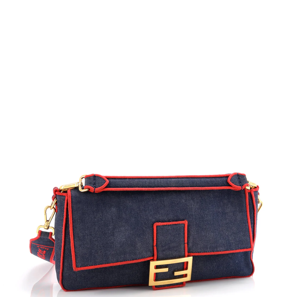 Baguette NM Bag Denim Large - Deep Luxury