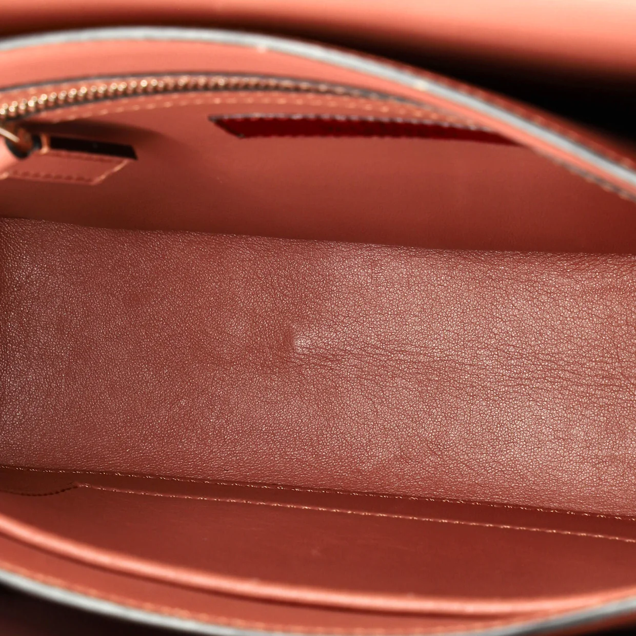 Turnlock Top Handle Bag Leather with Micro Rockstuds Medium - Deep Luxury