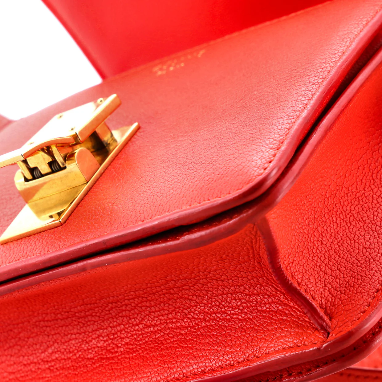 Classic Box Bag Grainy Leather Small - Deep Luxury