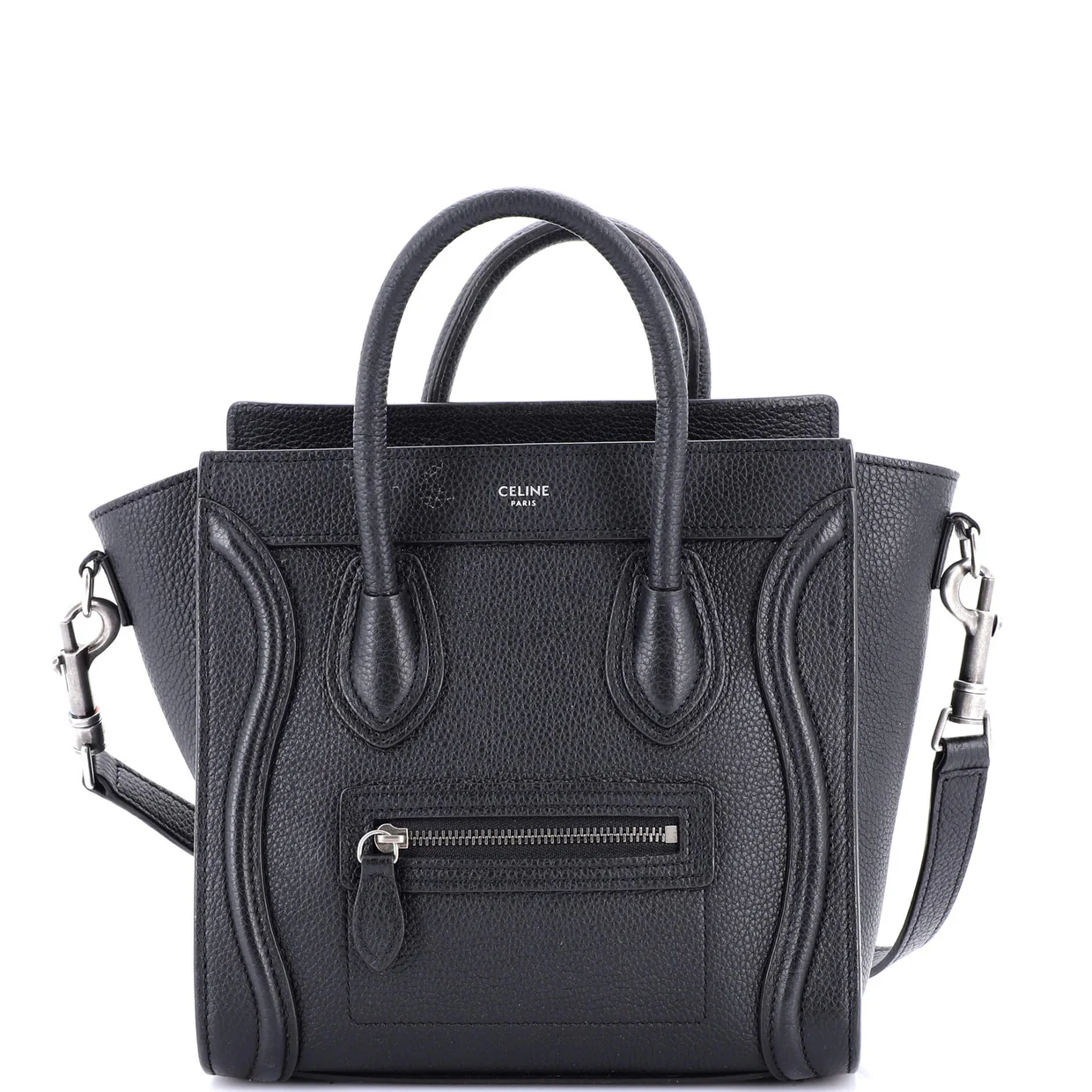 Luggage Bag Grainy Leather Nano - Deep Luxury