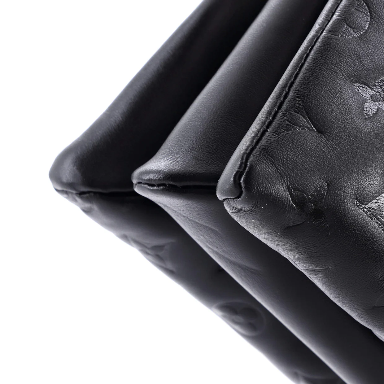 Coussin Bag Monogram Embossed Lambskin PM - Deep Luxury