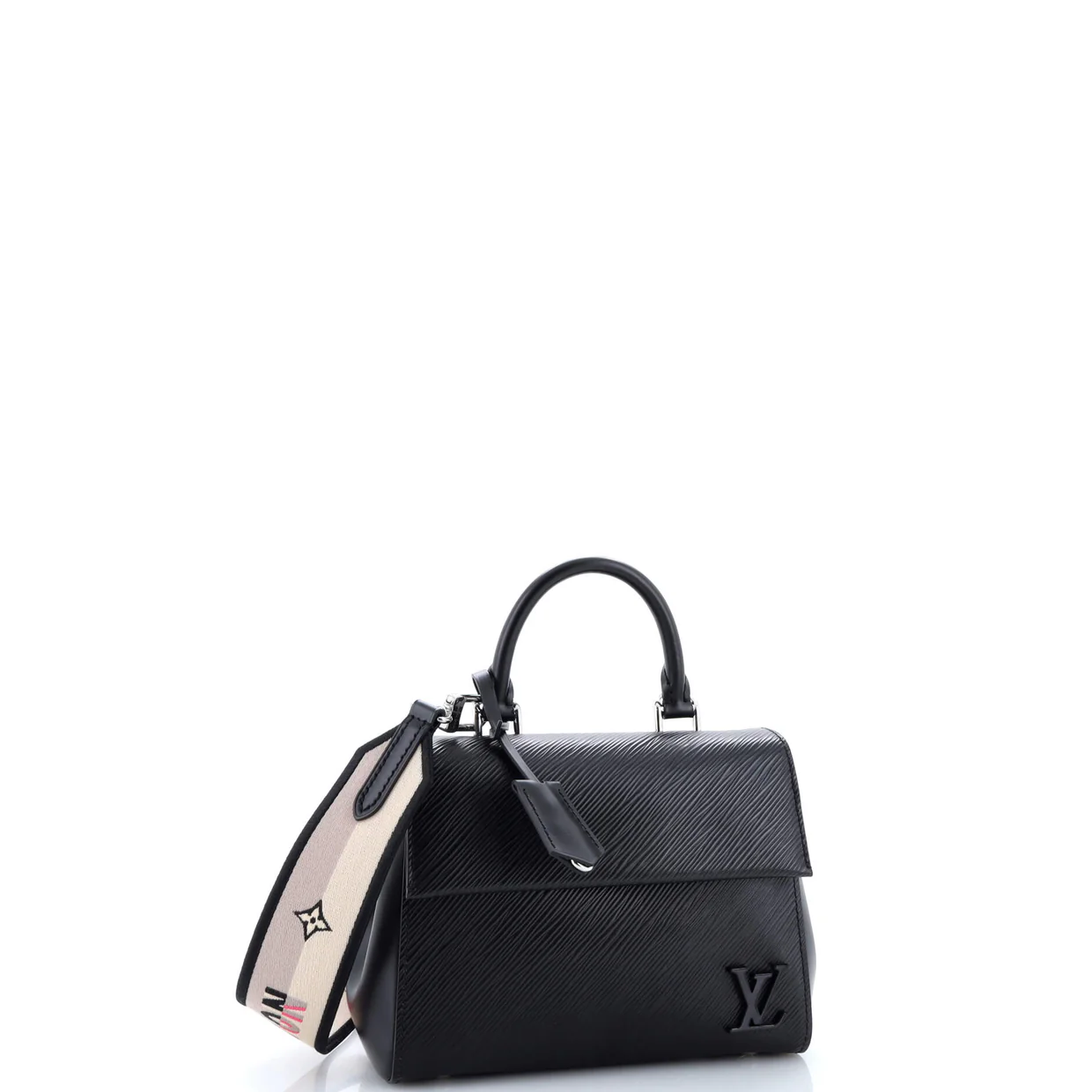 Cluny Top Handle Bag Epi Leather Mini - Deep Luxury