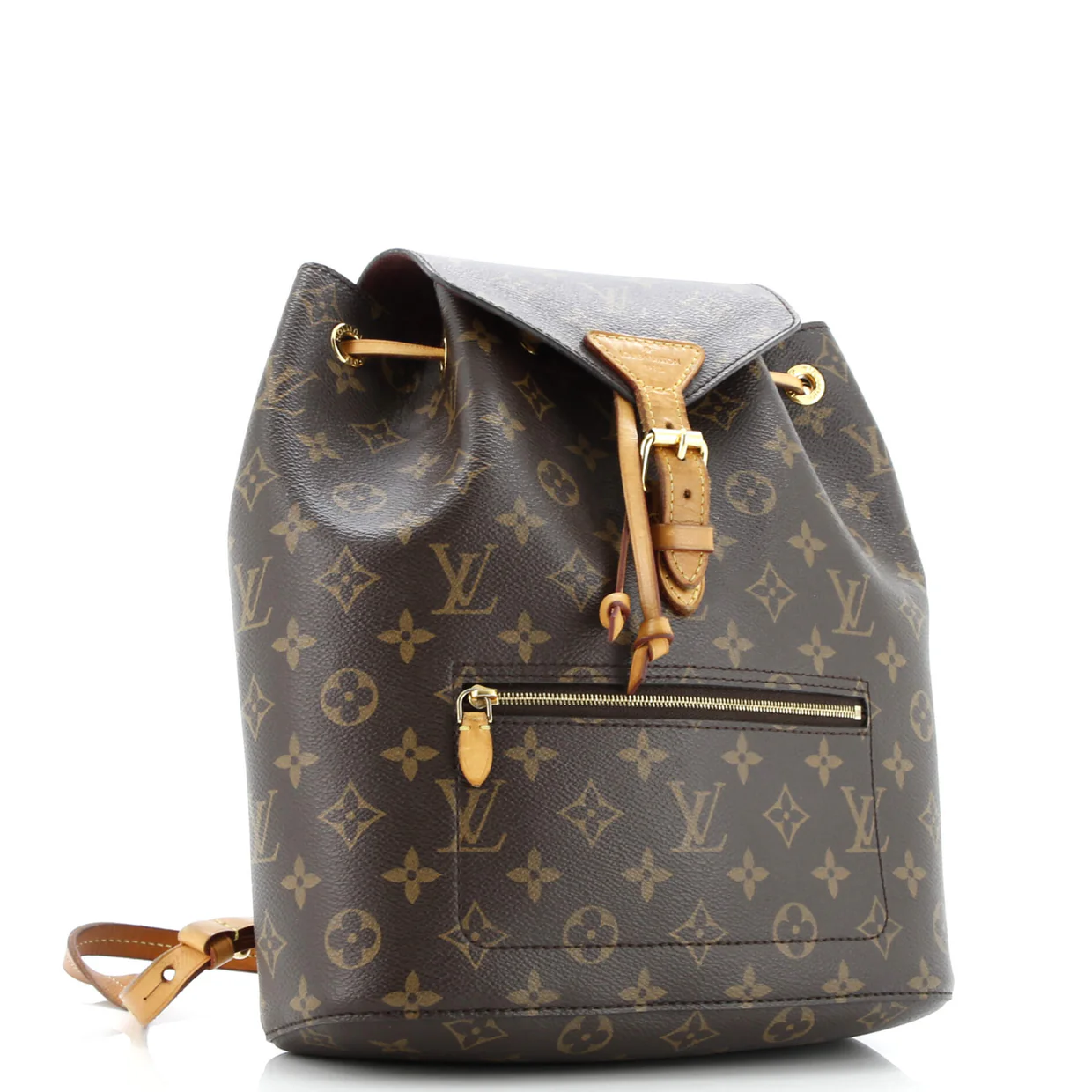 Montsouris Backpack Monogram Canvas - Deep Luxury