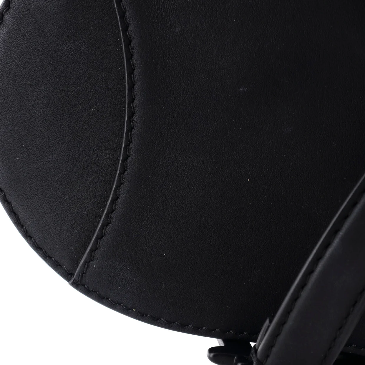 Ultra Matte Saddle Handbag Leather Mini - Deep Luxury