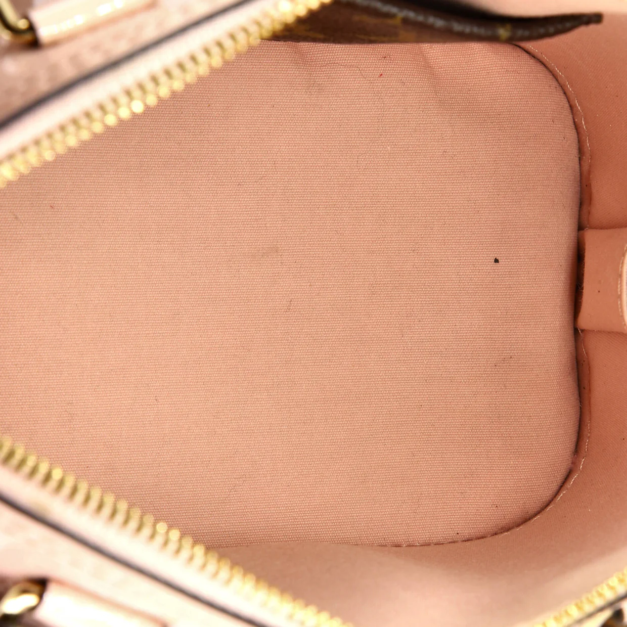 Alma Handbag Vernis with Monogram Canvas BB - Deep Luxury