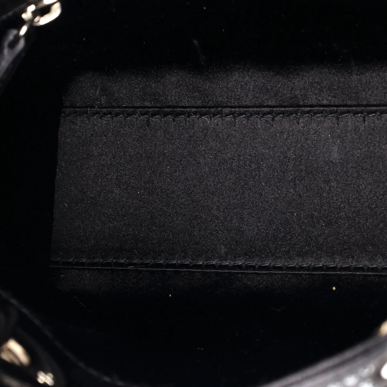 Lady Dior Bag Crystal Embellished Cannage Quilt Satin Mini - Deep Luxury