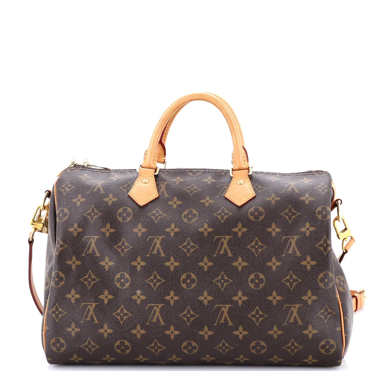 Speedy Bandouliere Bag Monogram Canvas 35 - Deep Luxury