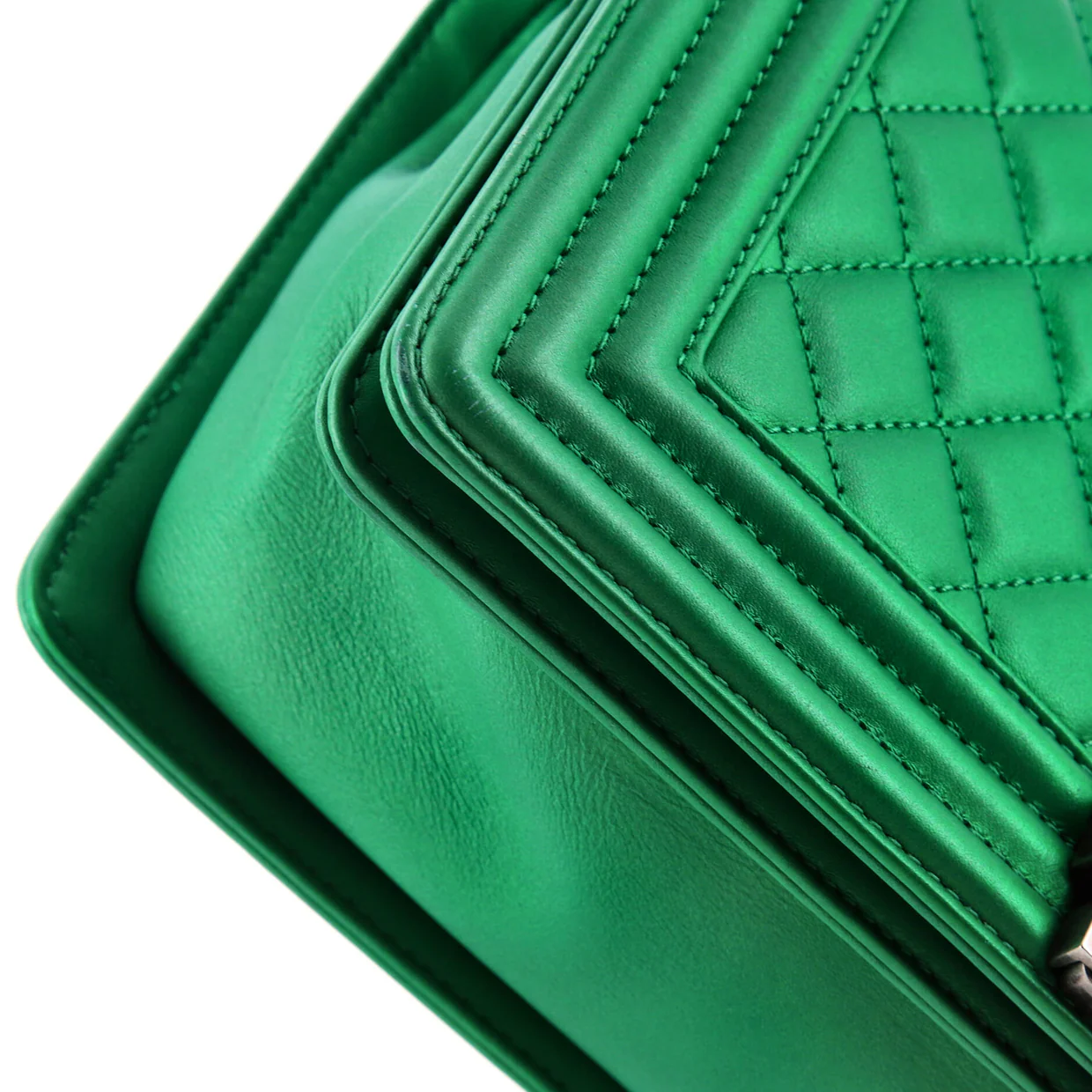 Boy Flap Bag Quilted Lambskin Old Medium - Deep Luxury