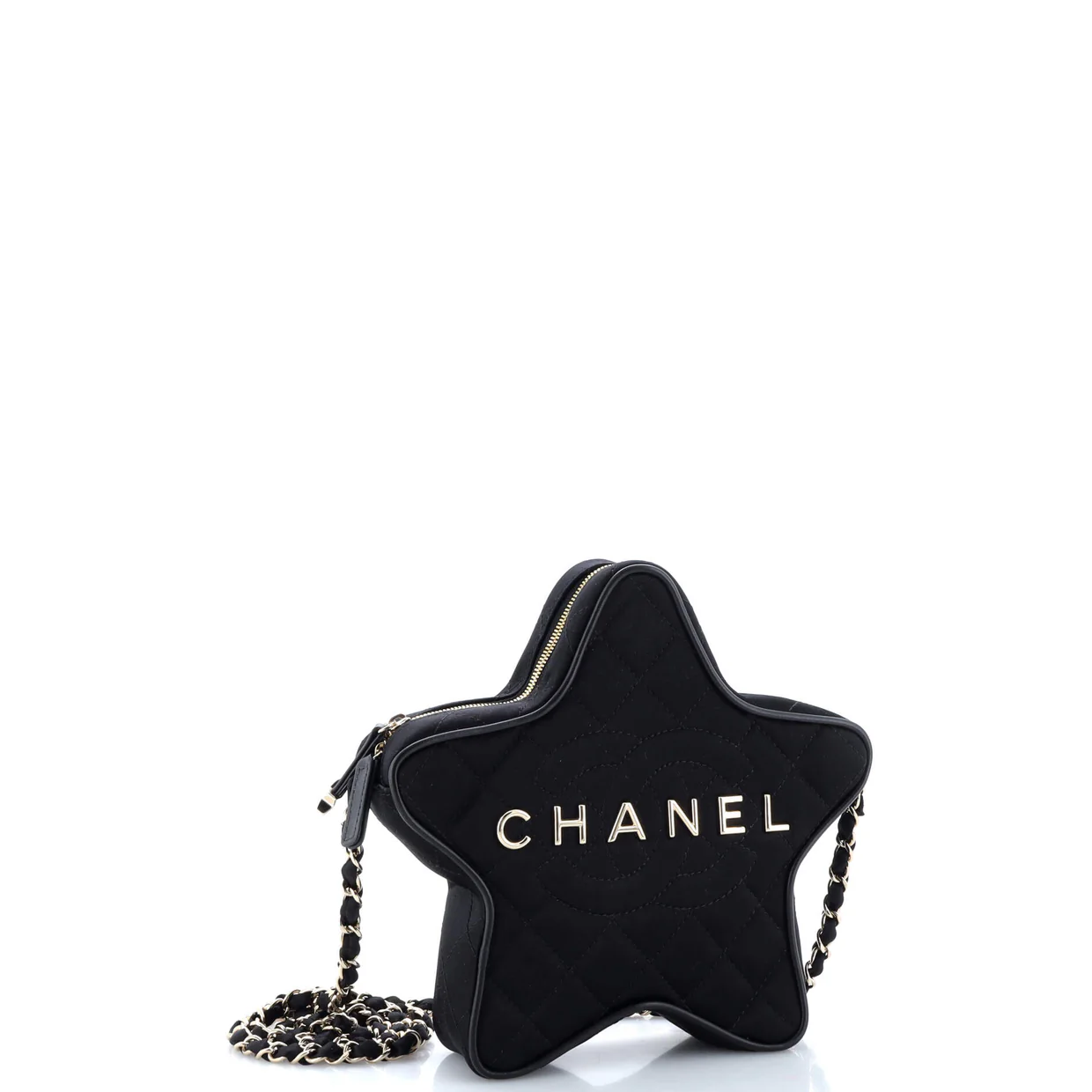 CC Walk of Fame Star Bag Quilted Satin - Deep Luxury