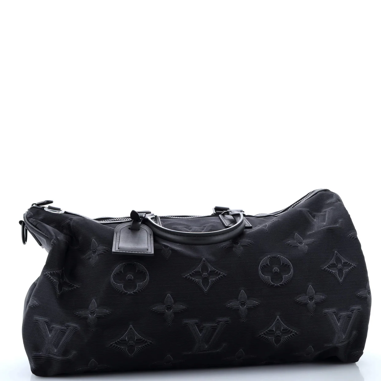 Reversible Keepall Bandouliere Bag Limited Edition 2054 Monogram Textile 50 - Deep Luxury